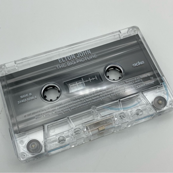 Elton John • The Big Picture Cassette Tape - Picture 4 of 4